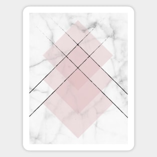 Marble Poster IV Magnet